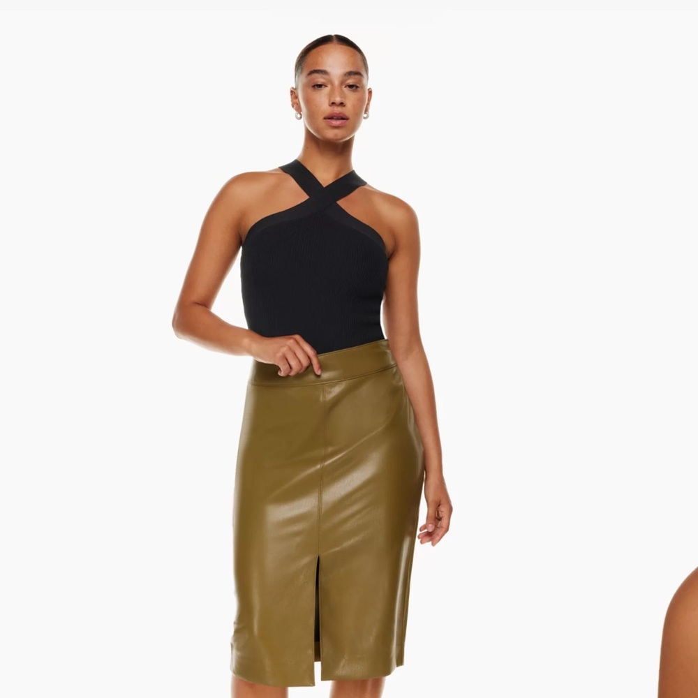 Babaton - Sculpt Knit Criss Cross Tank